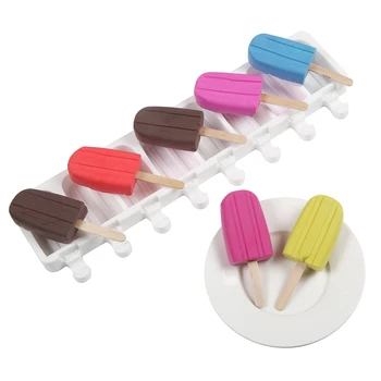 1 шт. силиконовая форма для мороженого в форме двойной канавки, форма для мороженого 