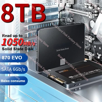 100% Оригинальный SSD 870 Evo 1 ТБ 2,5 