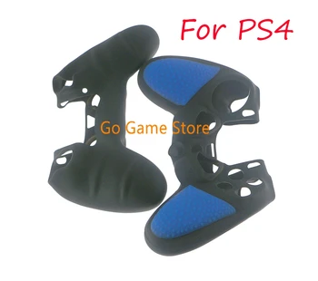 10ШТ Для PS4 Двухцветный Защитный Рукав, Силиконовые Колпачки, Защитный Чехол Для Игр и Аксессуаров Slim Gamepad