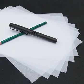 16K полупрозрачная калька для копирования каллиграфии, бумага для рисования