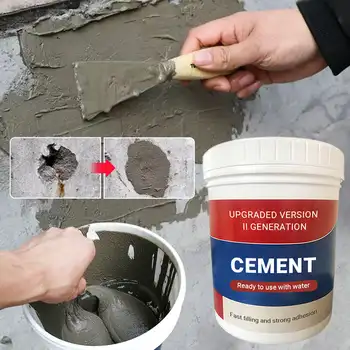 300 г Быстросохнущего Водонепроницаемого Цементного раствора для ремонта сливных стен в полу Белый / Черный Цементный раствор