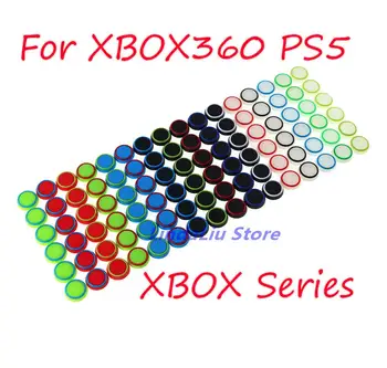 500шт Колпачки для джойстика для джойстика силиконовый аналоговый чехол для джойстика для Xbox PS3/PS4/5 XBOXONE XBOX360 аксессуары