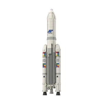 A-r-i-a-n-e 5 ECA Rocket Масштабная модель 1: 110, 1264 предмета, строительные игрушки MOC Build