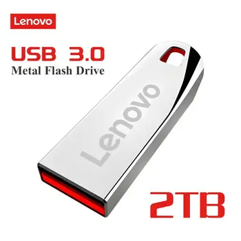 Lenovo 2 В 1 USB 3.0 Флеш-Накопитель Портативный Type c USB Флэш-Накопитель 2 ТБ 1 ТБ 512 ГБ 256 ГБ Высокоскоростной USB-диск 128 ГБ Бесплатная Доставка