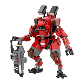 Titanfalls Vanguard-класс Titan MOB-1316 Мех-Воин Красный Робот 976 Штук Для Взрослых Коллекционные Строительные Блоки Игрушки