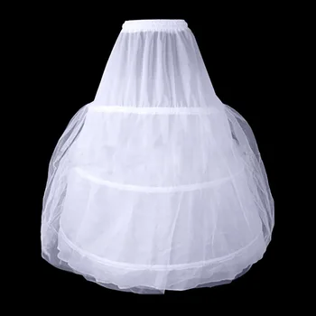 Белая нижняя юбка с кринолином на 3 обруча для свадебного платья Свадебное платье в наличии Женская нижняя юбка Mariage
