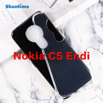 Для Nokia C5 Endi Гелевый Пудинг Силиконовый Чехол Для Телефона Защитная Задняя Крышка Для Nokia C5 Endi Мягкий Чехол из ТПУ