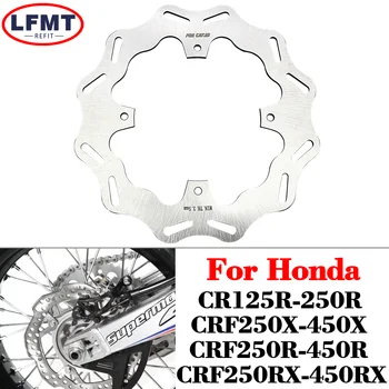 Мотоцикл 240 мм Передний Задний Тормозной Дисковый Ротор Для Honda CRF250X CRF450X 2004-2021 CRF250R CRF450R 2002-2021 CRF250RX CRF450RX