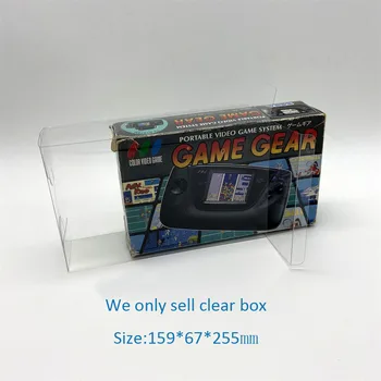 Прозрачная коробка для хранения игрового оборудования SEGA GG GAME Gear Japanese Edition с крышкой-дисплеем