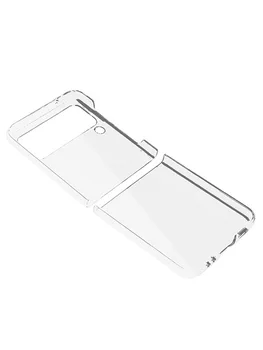 Прозрачный чехол для телефона Прозрачный жесткий ПК для Samsung Galaxy Z Flip 3