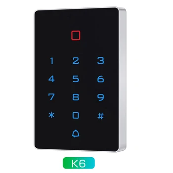 Сенсорная Подсветка 125 кГц 13,56 МГц RFID Клавиатура Контроля Доступа Открывалка Дверного замка WG26 Output Manger Card