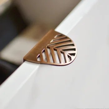 Современная скандинавская простая ручка оставляет невидимой ручку ящика шкафа для мебели из цинкового сплава