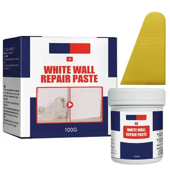 Средство для ремонта стен Крем для ремонта стен со скребковой краской, стойкий к плесени, Быстросохнущий пластырь для восстановления дыры