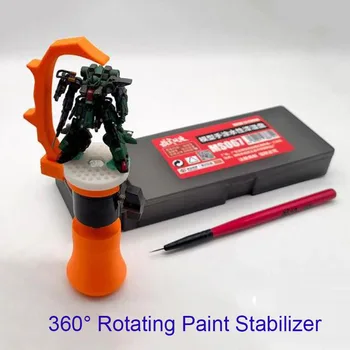 Стабилизатор окраски модели, вращающийся на 360 °, ручная чашка для нанесения покрытия / стол для нанесения покрытия ручкой